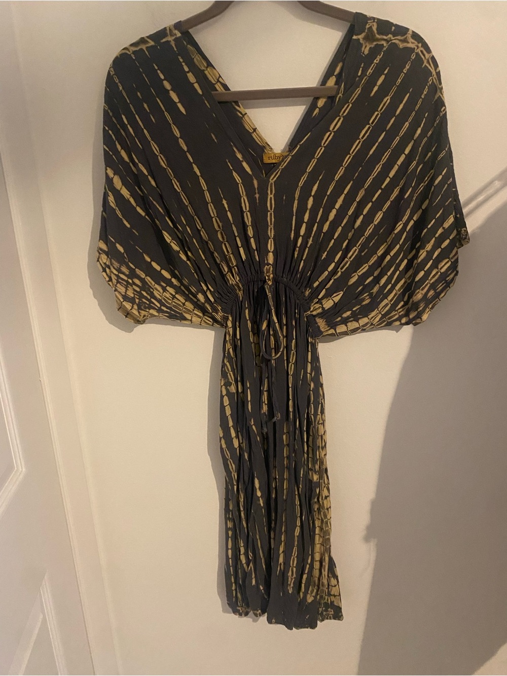 Rubyzaar Tie Dye Batwing Dress